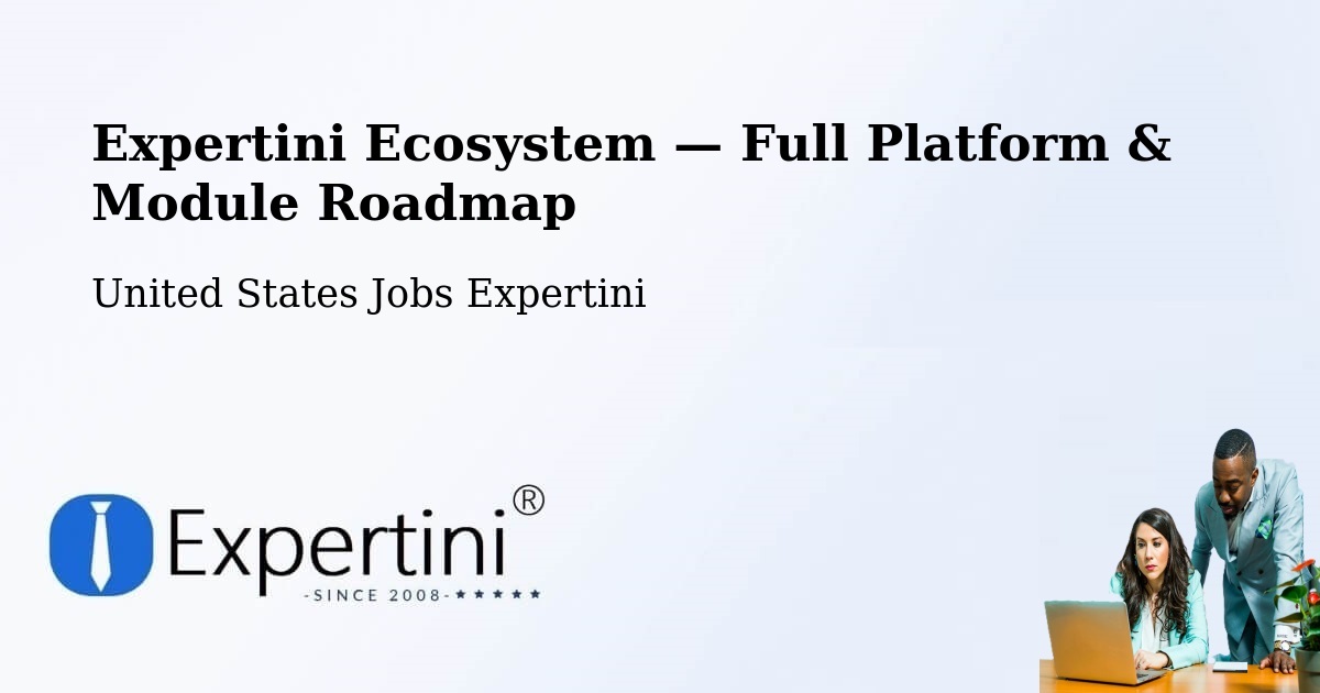 Expertini Ecosystem — Full Platform & Module Roadmap – Racine